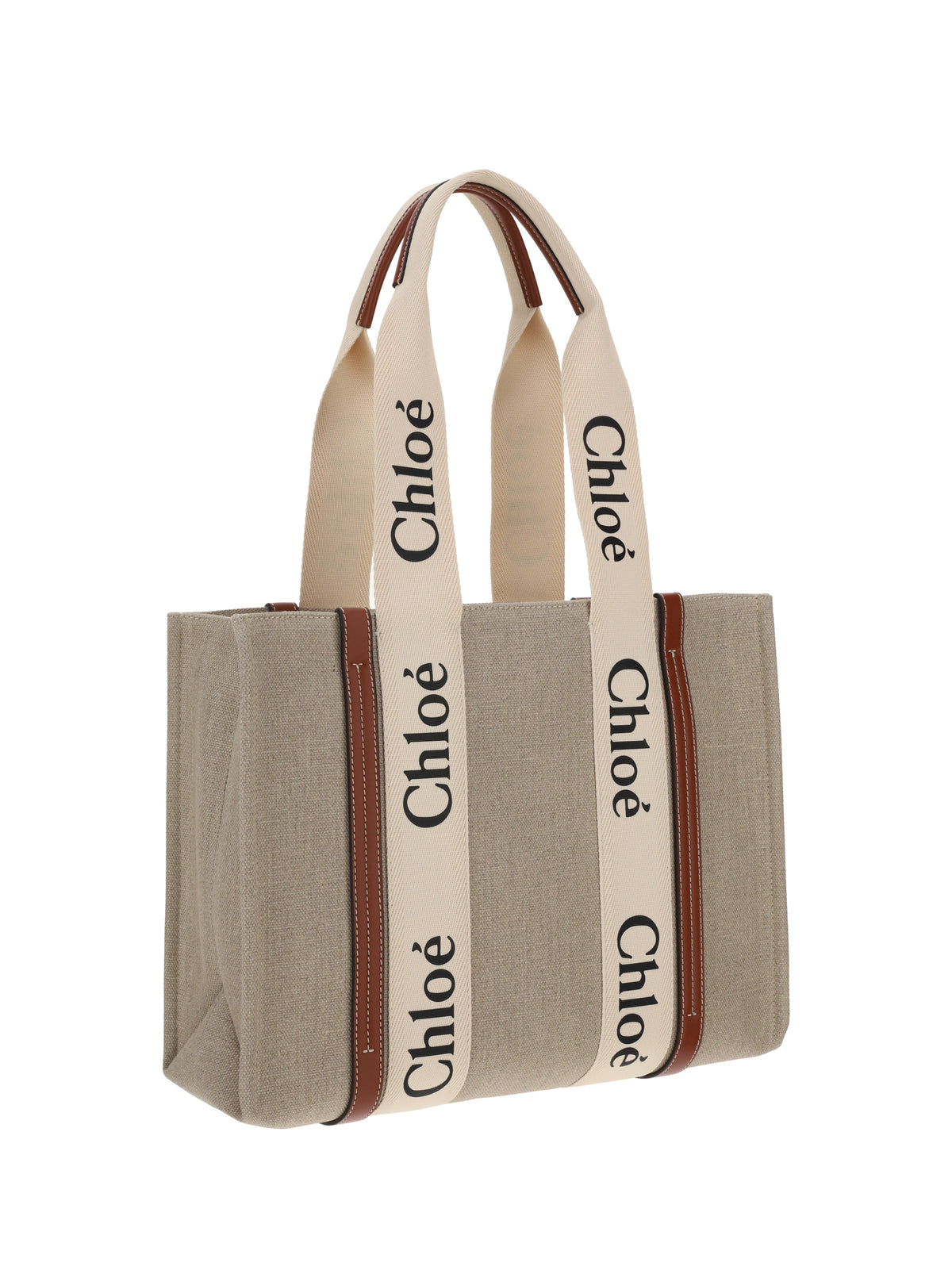 Chloé Women Woody Canvas Shoulder Bag