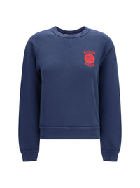 KENZO Kenzo Women Kenzo Paris Emblem Embroidered Cotton Sweatshirt