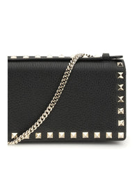 VALENTINO GARAVANI Valentino Garavani Women Rockstud Chain Wallet