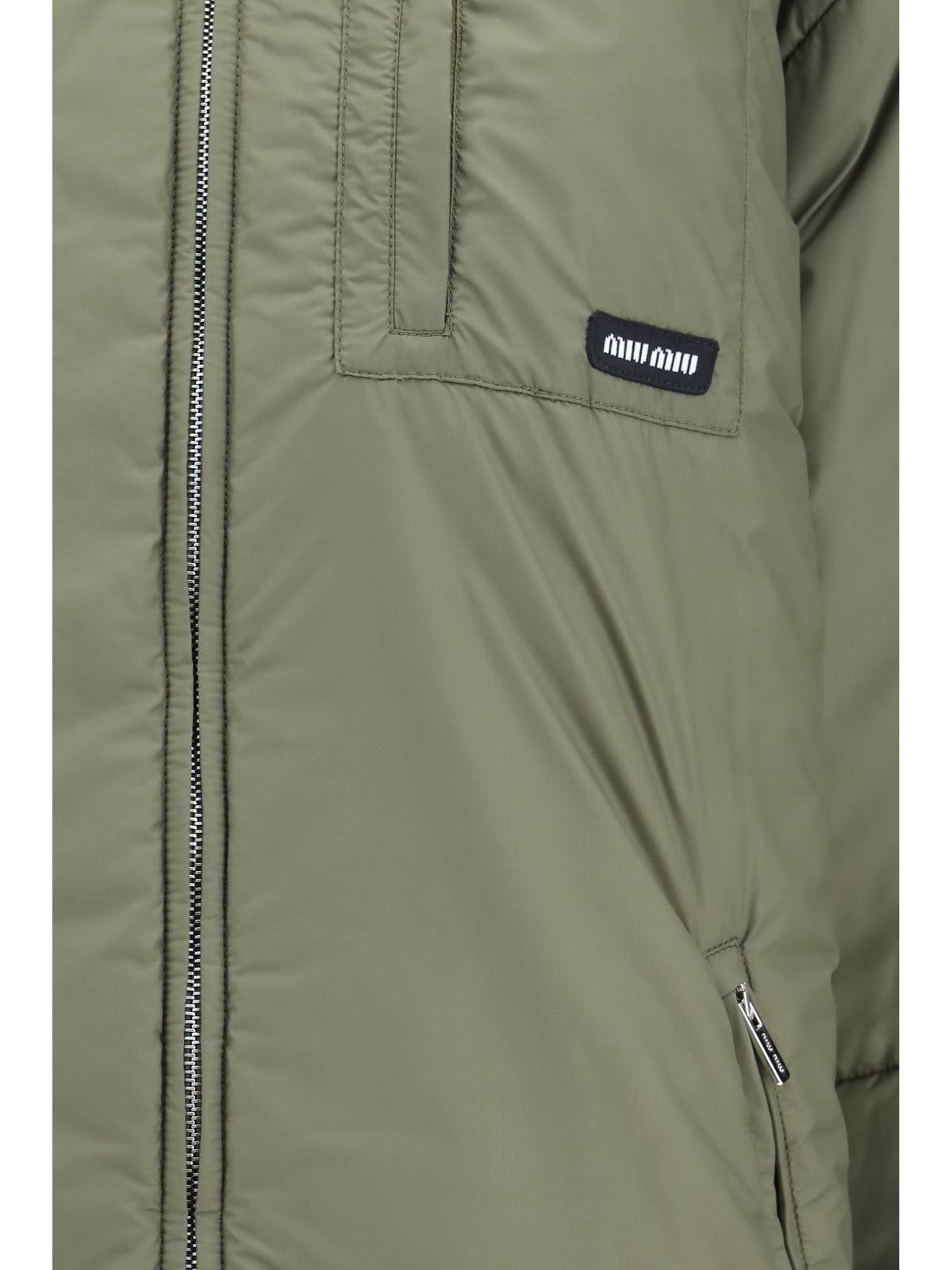 Miu Miu Women Padded Jacket With Zip