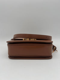 CELINE TEEN TRIOMPHE BAG IN SHINY CALFSKIN 188423 - BRONZE