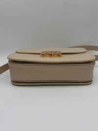 CELINE CLASSIQUE TRIOMPHE BAG IN SHINY CALFSKIN 187363 - BEIGE