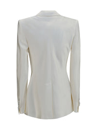 Tom Ford Women Polka-Dot Satin Double-Breasted Blazer