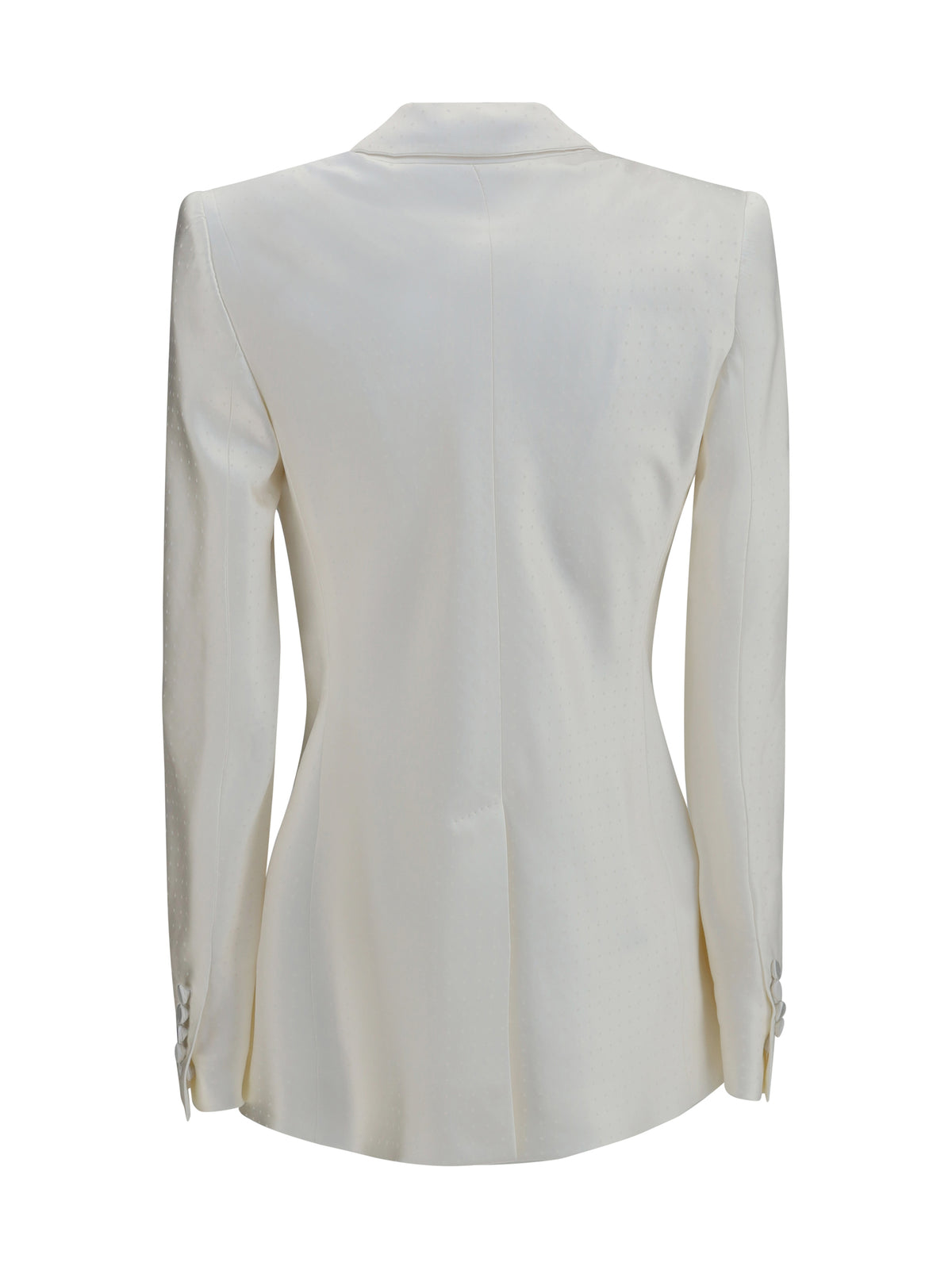 Tom Ford Women Polka-Dot Satin Double-Breasted Blazer