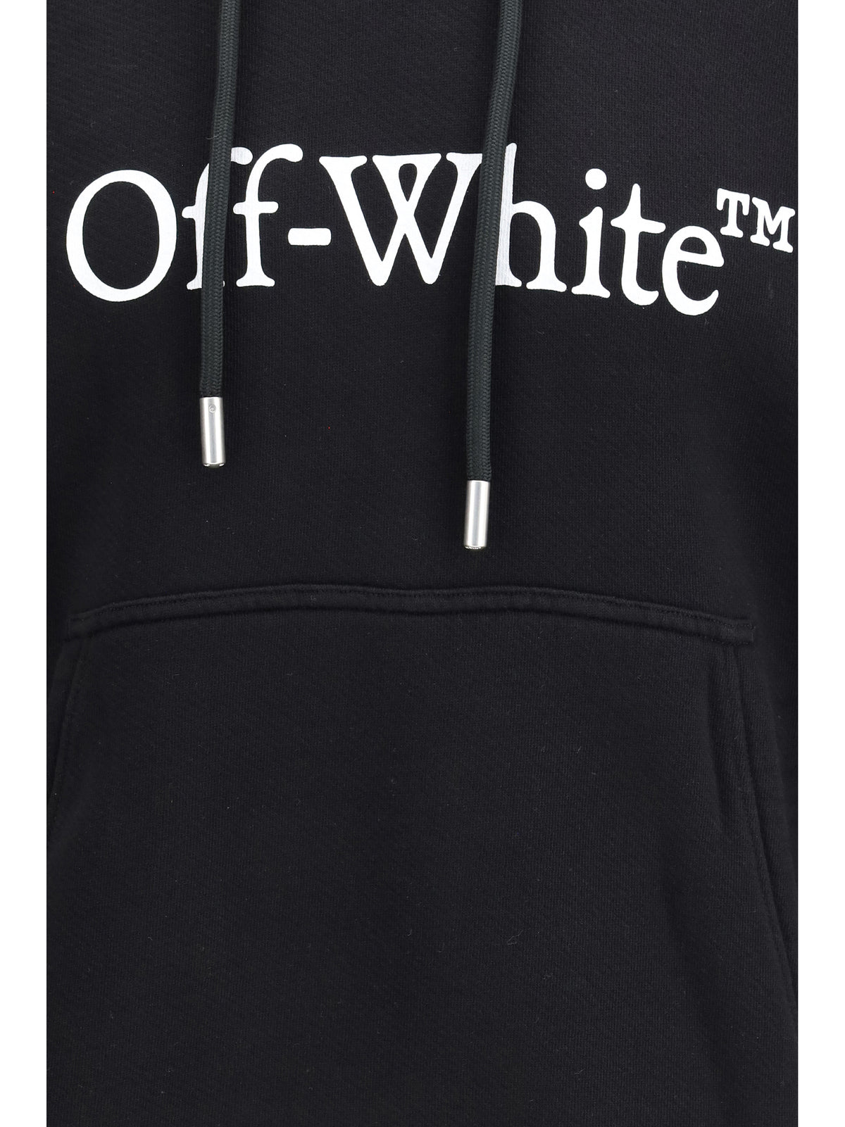 Off-White Men Big Logo Bookkish Over Hoodie