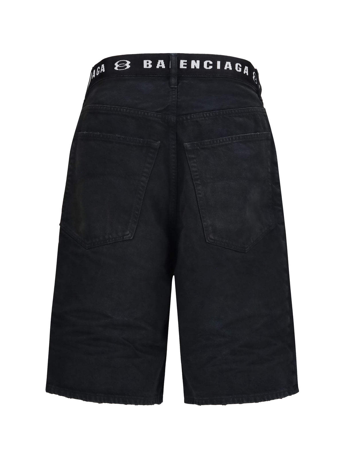 BALENCIAGA Balenciaga Men Belted Shorts