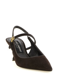 Dolce & Gabbana Women Suede Slingbacks