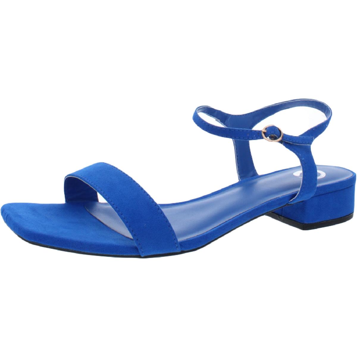 Beyla Womens Padded Insole Square Toe Pumps
