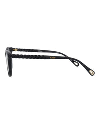 Chloé Chloé Womens Cat Eye Blue Blue Transparent Fashion Designer Eyewear