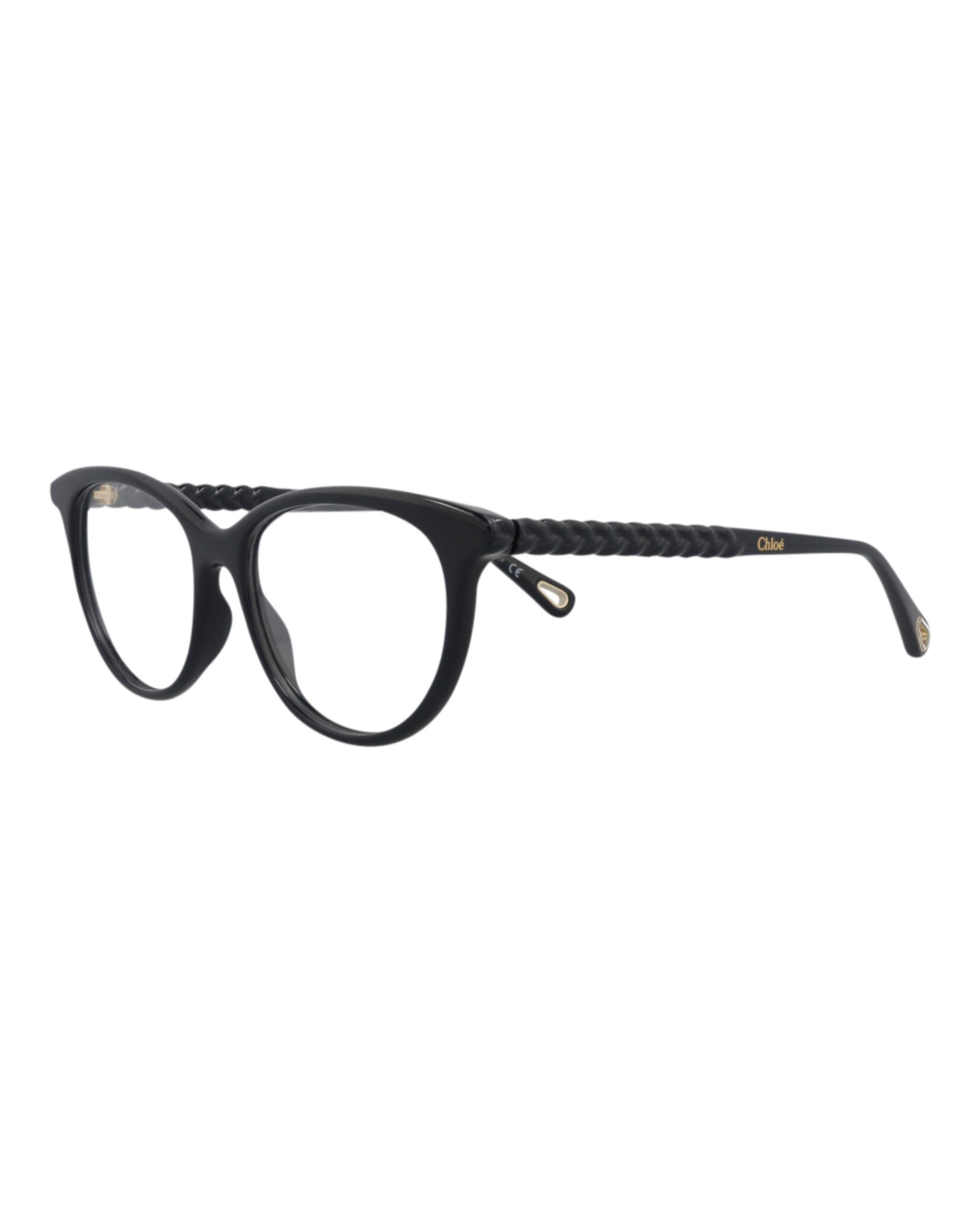 Chloé Chloé Womens Cat Eye Blue Blue Transparent Fashion Designer Eyewear