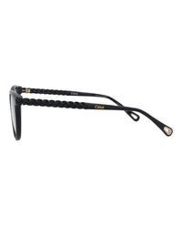 Chloé Chloé Womens Cat Eye Blue Blue Transparent Fashion Designer Eyewear