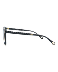 Chloé Chloé Womens Round/Oval Blue Blue Transparent Fashion Designer Eyewear
