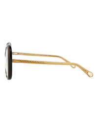Chloé Chloé Womens Round/Oval Havana Brown Transparent Fashion Designer Eyewear
