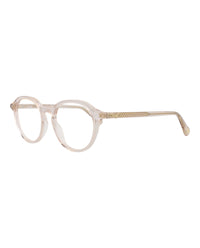 Chloé Chloé Womens Round/Oval Pink Pink Transparent Fashion Designer Eyewear