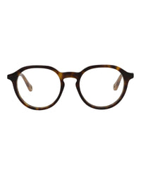 Chloé Chloé Womens Round/Oval Havana Brown Transparent Fashion Designer Eyewear