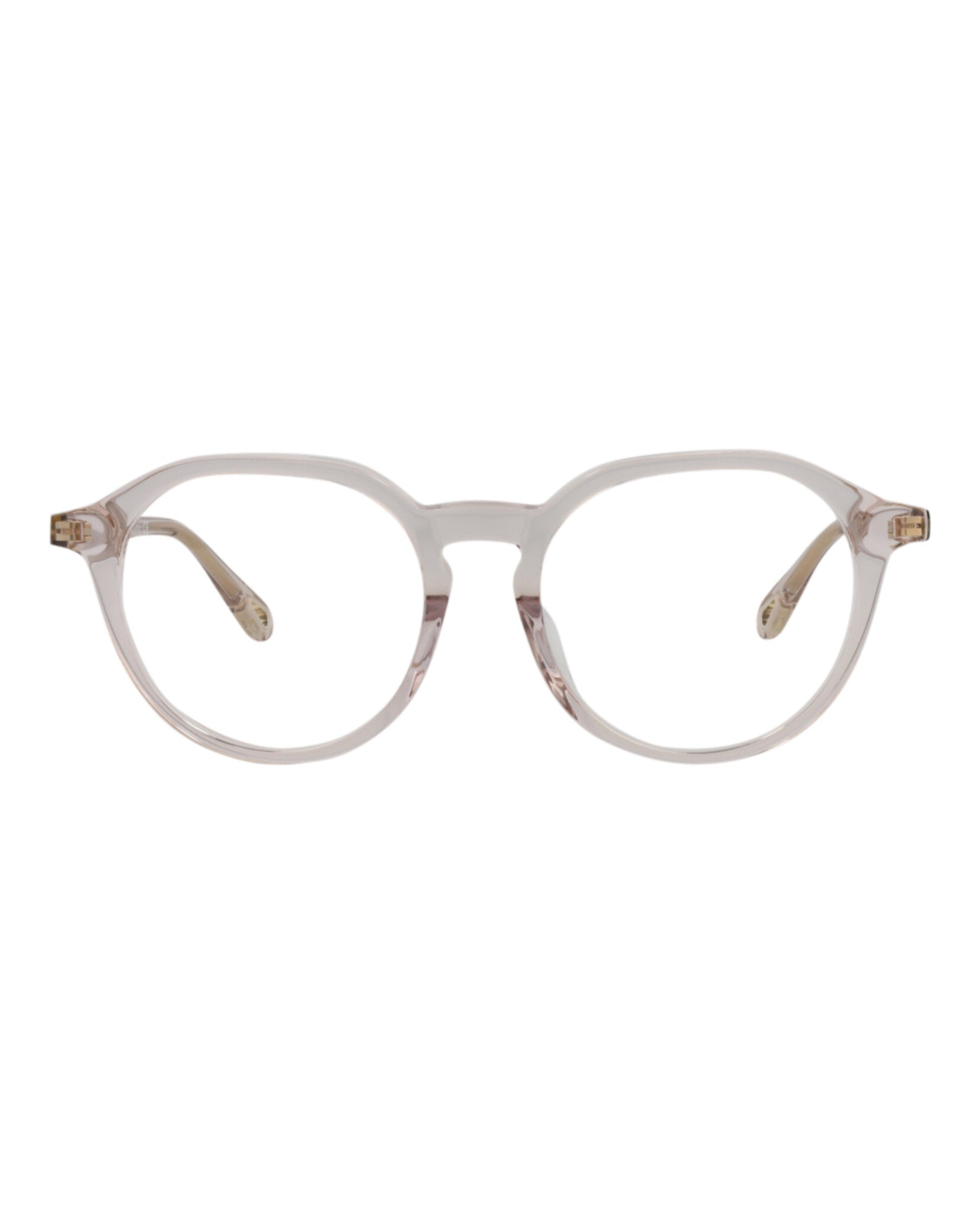 Chloé Chloé Womens Round/Oval Pink Pink Transparent Fashion Designer Eyewear