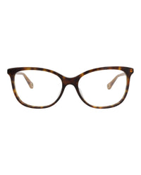 Chloé Chloé Womens Round/Oval Havana Brown Transparent Fashion Designer Eyewear