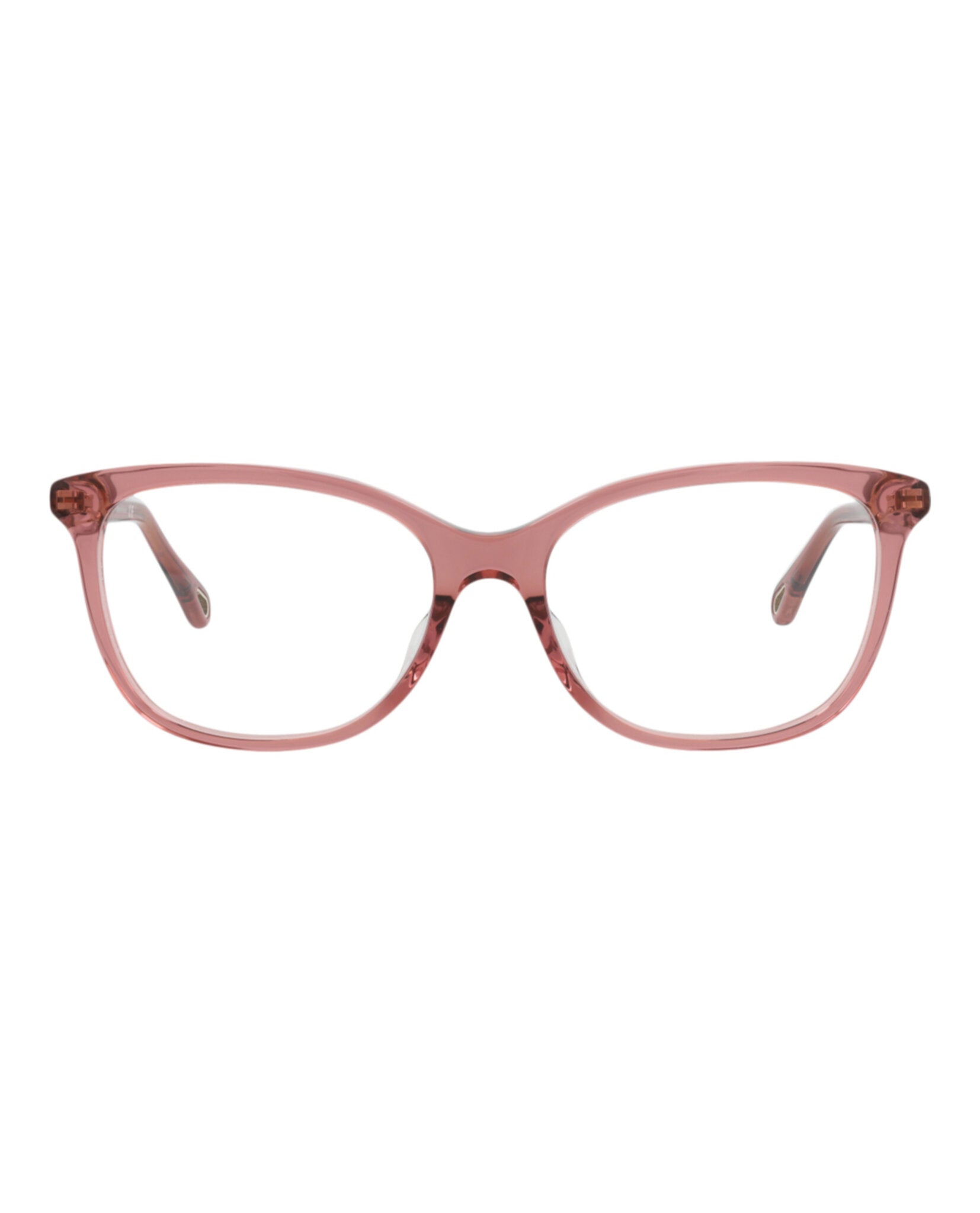 Chloé Chloé Womens Round/Oval Pink Pink Transparent Fashion Designer Eyewear