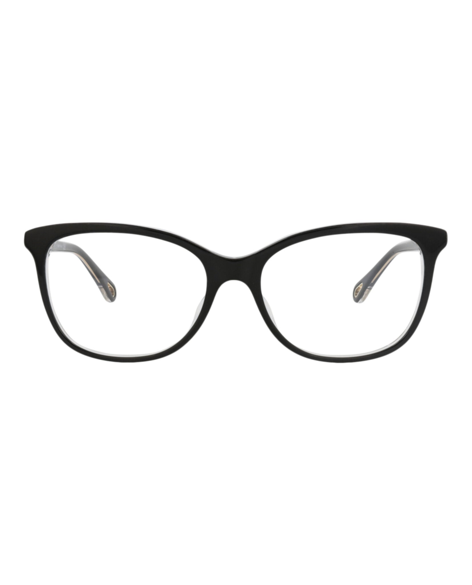 Chloé Chloé Womens Round/Oval Black Black Transparent Fashion Designer Eyewear