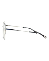 Chloé Womens Round/Oval Blue Blue Transparent Fashion Designer Eyewear