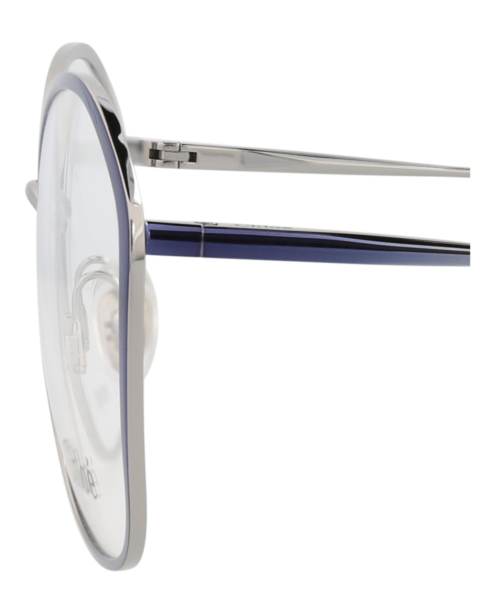 Chloé Womens Round/Oval Blue Blue Transparent Fashion Designer Eyewear