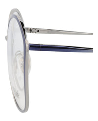 Chloé Womens Round/Oval Blue Blue Transparent Fashion Designer Eyewear