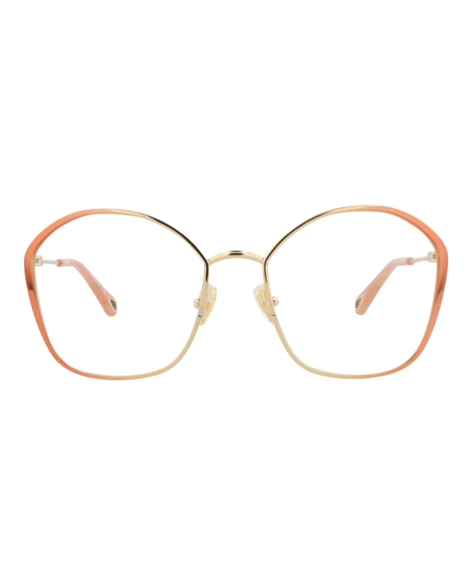 Chloé Womens Round/Oval Nude Nude Transparent Fashion Designer Eyewear