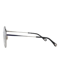 Chloé Womens Square/Rectangle Blue Blue Transparent Fashion Designer Eyewear