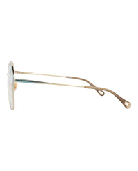 Chloé Womens Square/Rectangle Blue Blue Transparent Fashion Designer Eyewear