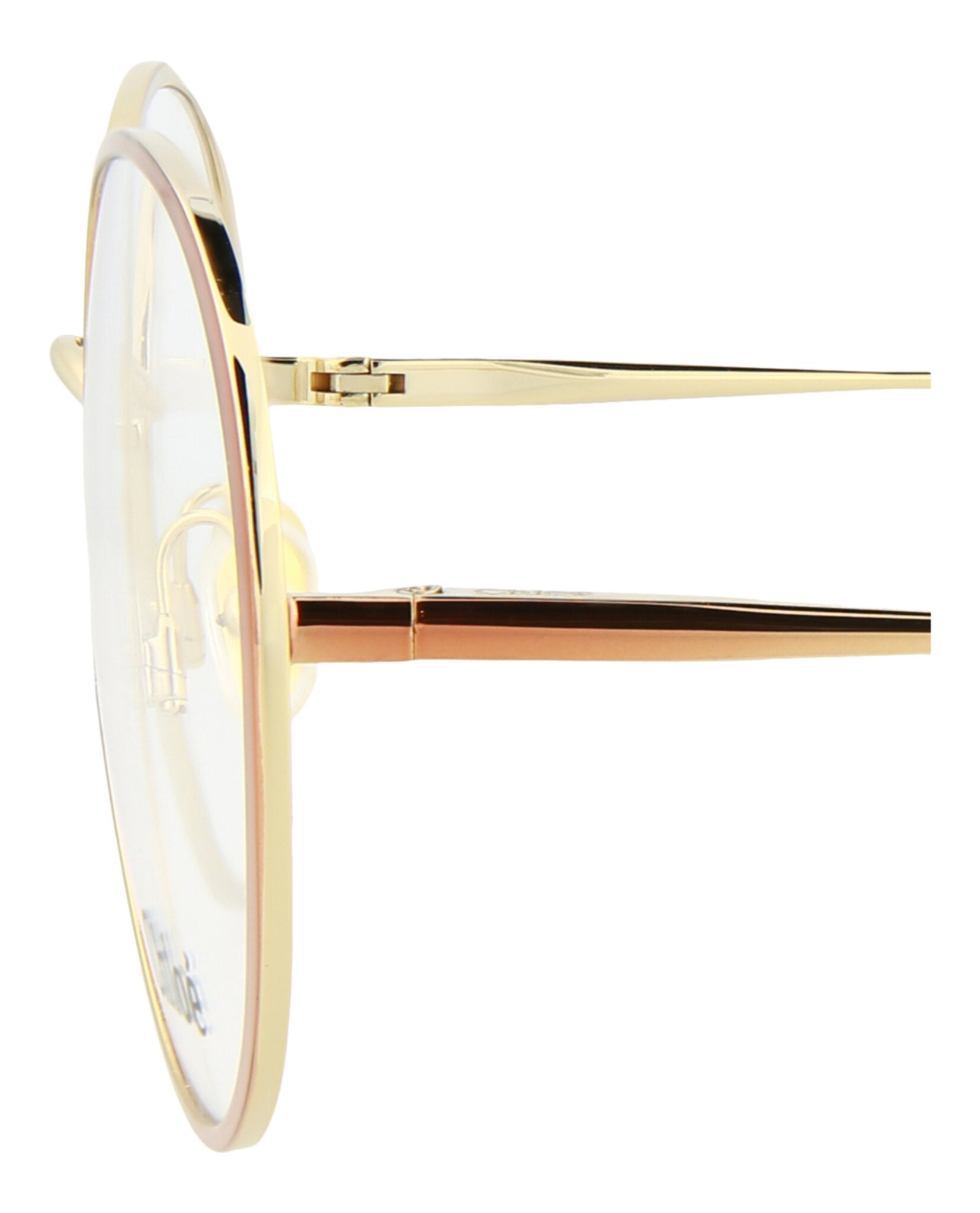 Chloé Womens Round/Oval Nude Nude Transparent Fashion Designer Eyewear