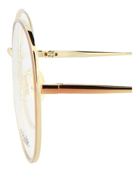 Chloé Womens Round/Oval Nude Nude Transparent Fashion Designer Eyewear