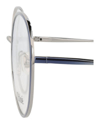 Chloé Womens Round/Oval Blue Blue Transparent Fashion Designer Eyewear
