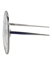 Chloé Womens Aviator Blue Blue Transparent Fashion Designer Eyewear