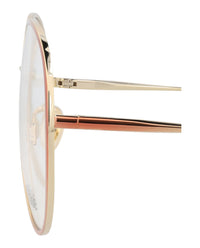 Chloé Womens Aviator Nude Nude Transparent Fashion Designer Eyewear