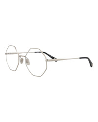 Chloé Womens Square/Rectangle Silver Silver Transparent Fashion Designer Eyewear
