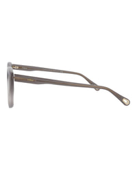 Chloé Womens Cat Eye Grey Grey Transparent Fashion Designer Eyewear