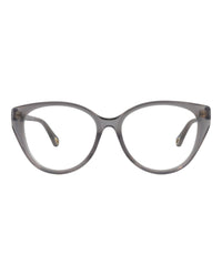 Chloé Chloé Womens Cat Eye Grey Grey Transparent Fashion Designer Eyewear