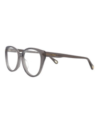 Chloé Chloé Womens Cat Eye Grey Grey Transparent Fashion Designer Eyewear