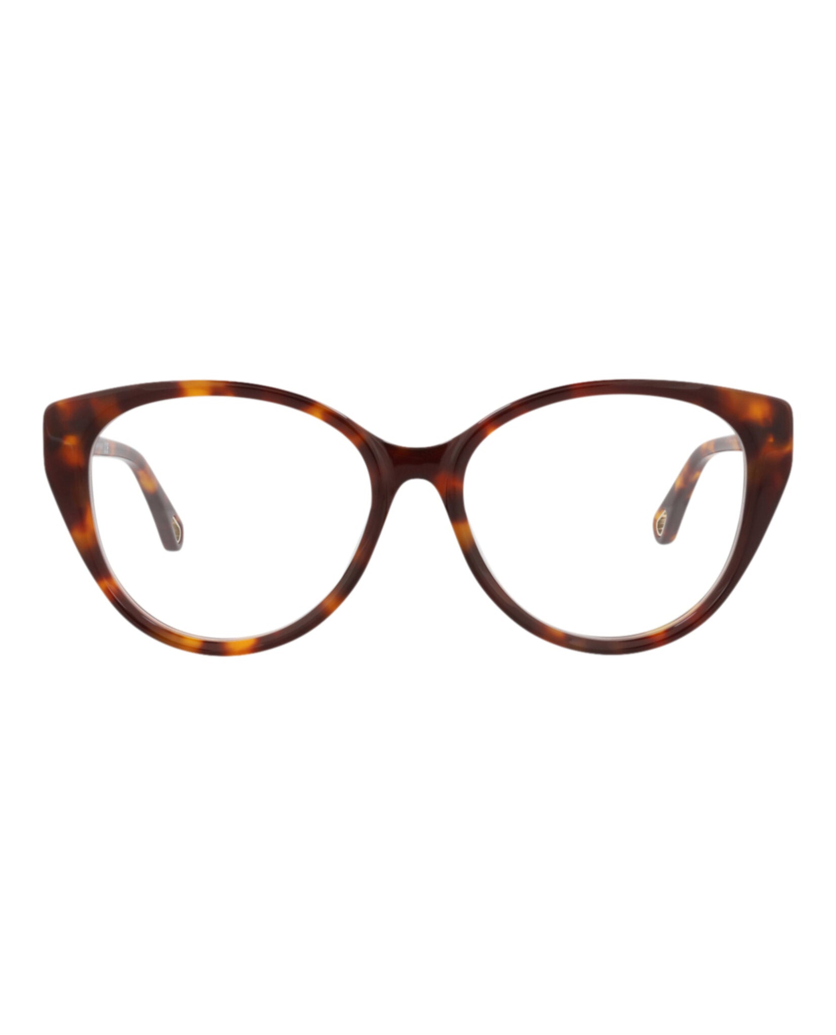 Chloé Chloé Womens Cat Eye Havana Havana Transparent Fashion Designer Eyewear