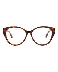 Chloé Chloé Womens Cat Eye Havana Havana Transparent Fashion Designer Eyewear