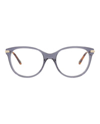 Chloé Chloé Womens Cat Eye Blue Gold Transparent Fashion Designer Eyewear