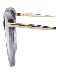 Chloé Chloé Womens Cat Eye Blue Gold Transparent Fashion Designer Eyewear