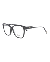 Chloé Chloé Womens Square/Rectangle Black Black Transparent Fashion Designer Eyewear