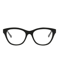 Chloé Chloé Womens Cat Eye Black Black Transparent Fashion Designer Eyewear