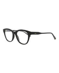 Chloé Chloé Womens Cat Eye Black Black Transparent Fashion Designer Eyewear