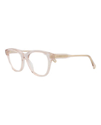Chloé Chloé Womens Cat Eye Pink Pink Transparent Fashion Designer Eyewear