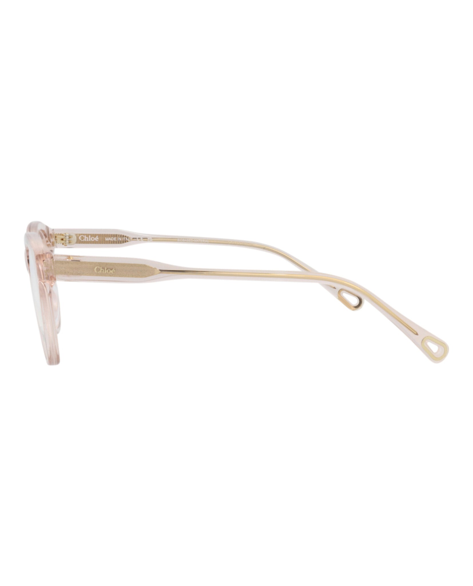 Chloé Chloé Womens Cat Eye Pink Pink Transparent Fashion Designer Eyewear