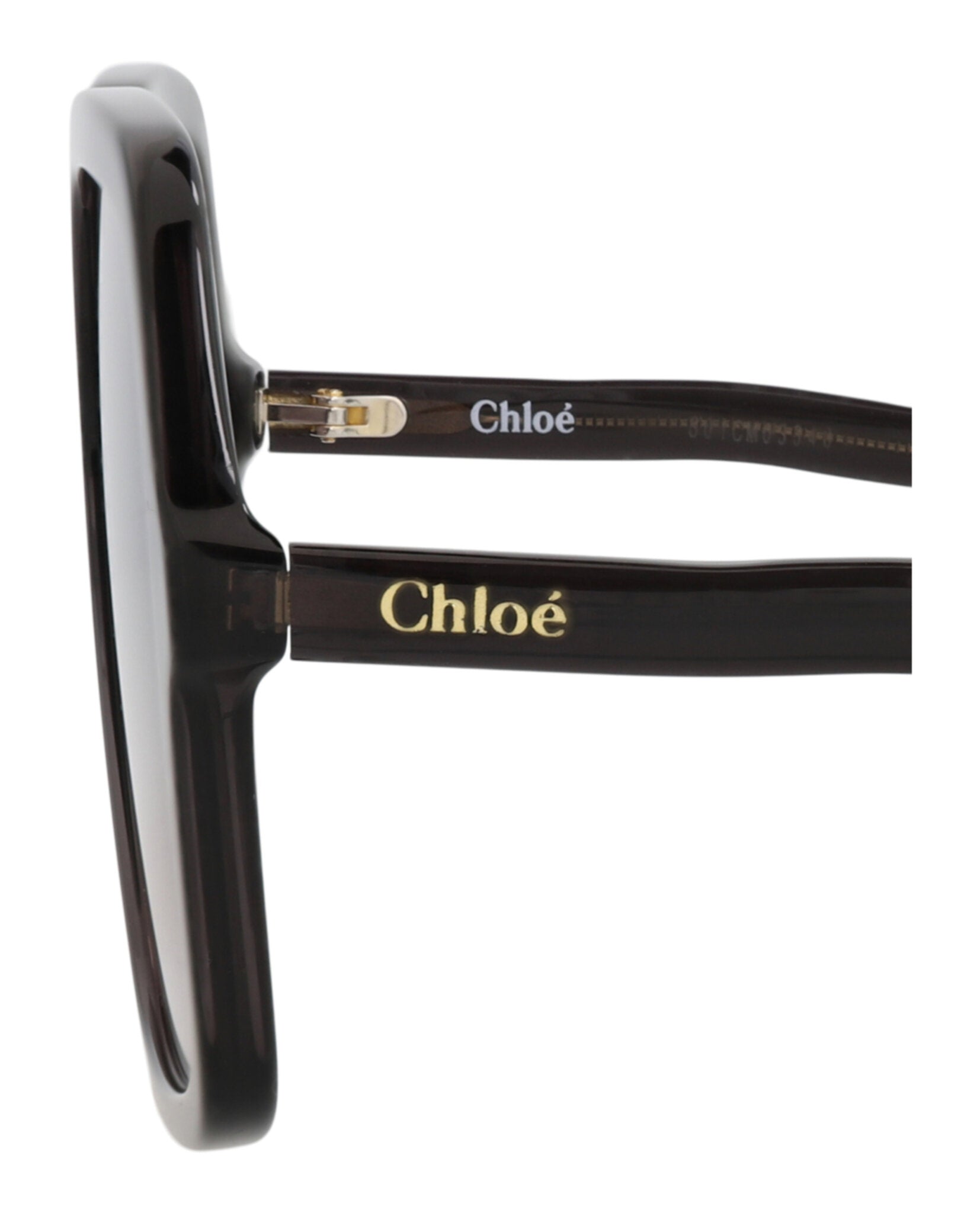 Chloé Chloé Womens Square/Rectangle Grey Grey Blue Fashion Designer Eyewear