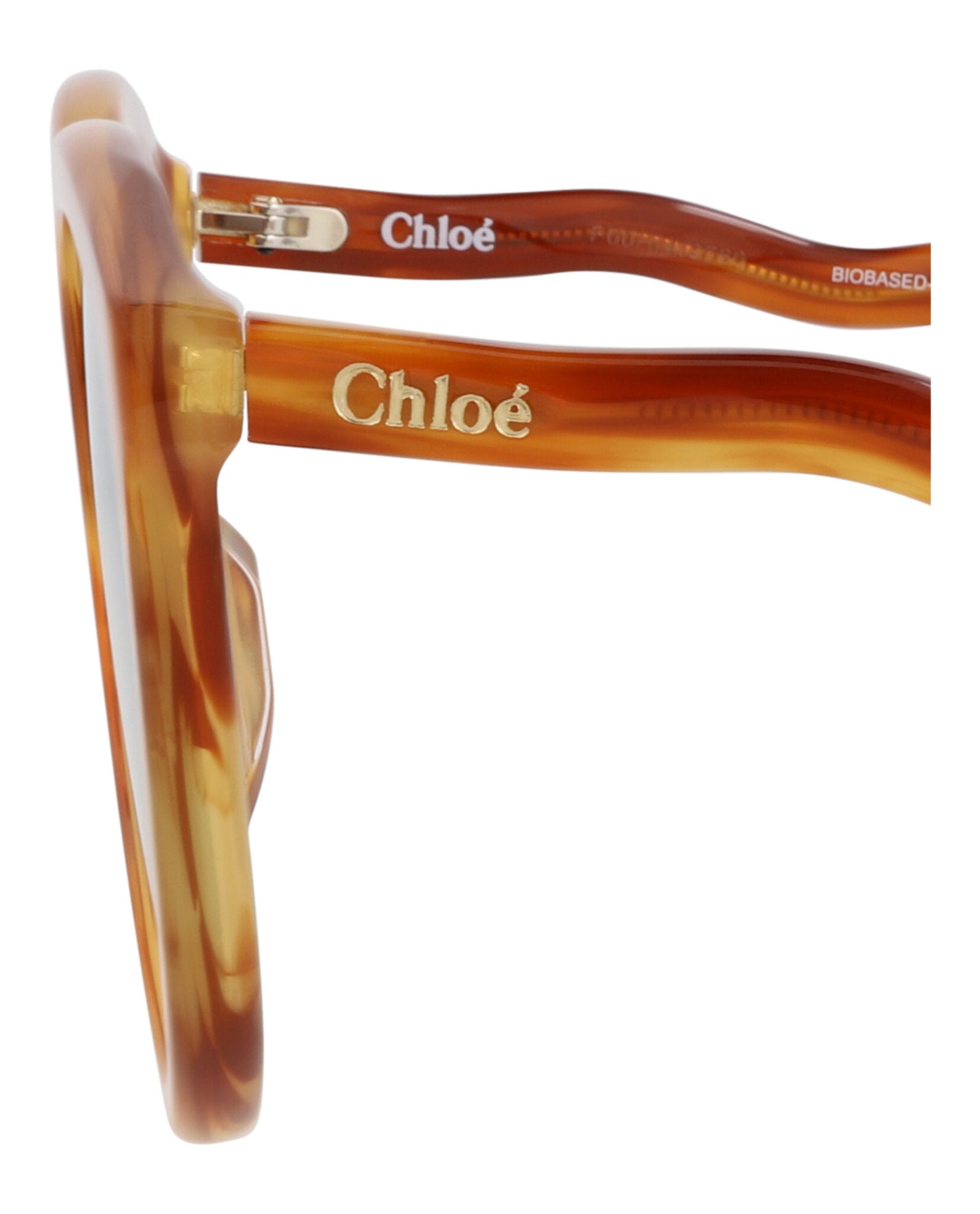 Chloé Womens Round/Oval Havana Havana Brown Fashion Designer Eyewear