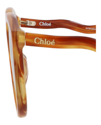 Chloé Womens Round/Oval Havana Havana Brown Fashion Designer Eyewear